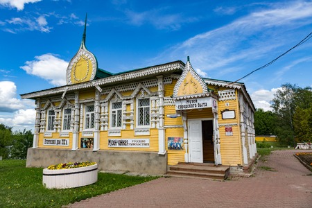 UGLICH, RUSSIA - JUNE 17, 2017: The Museum of Urban Life is one of the city's most famous landmarks. Opened in 2004 in the center of Uglichのeditorial素材