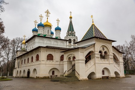 PAVLOVSKAYA SLOBODA, RUSSIA - NOVEMBER 11, 2017: Temple of the Annunciation of the Blessed Virgin Maryのeditorial素材