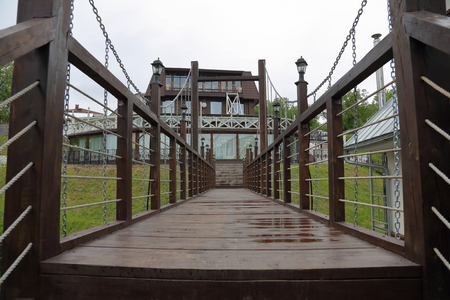 VLADIMIR, RUSSIA - MAY 19, 2018: Part of the Panorama hotel complex in the city centerのeditorial素材