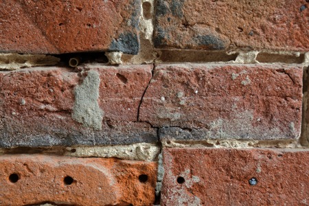The idea of design embossed wall of an old textured bricksの写真素材