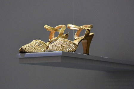 Retro Art Deco women shoes from the early 20th centuryの写真素材