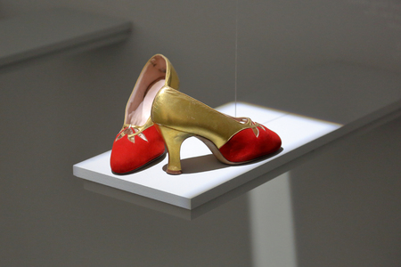 Retro Art Deco women shoes from the early 20th centuryの写真素材