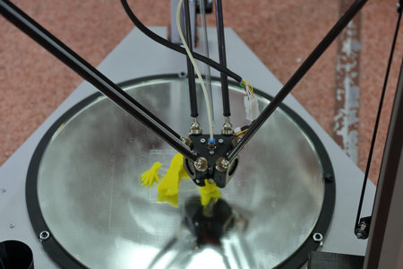Special professional equipment for programmable 3D printing