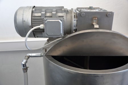 Industrial equipment for professional packaging in the factory shopの写真素材