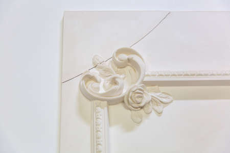 Moscow, Russia - September 07, 2020: Products of the Dikart gypsum stucco molding plantのeditorial素材