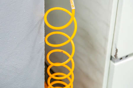 Robust industrial hose for the supply of specialized liquidsの写真素材