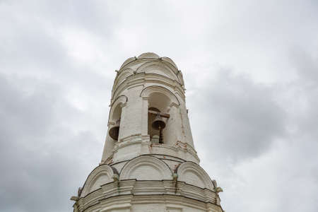 Moscow, Russia - September 19, 2020: Part of the architectural ensemble of the historical museum-estate Kolomenskoe. Fine example of the 17th century architecture and park landscapingのeditorial素材