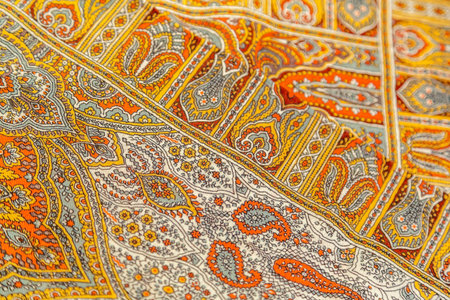 Textured fabric-based material for craft and creativityの写真素材