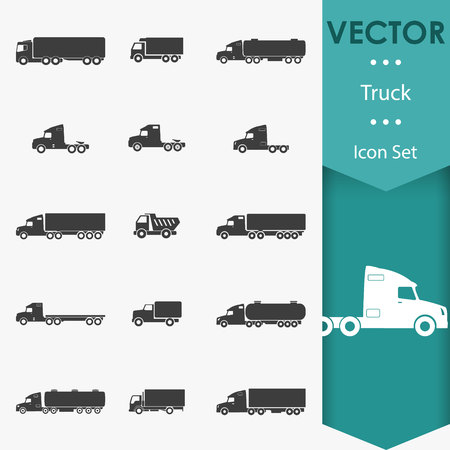 Truck icons vectorの写真素材