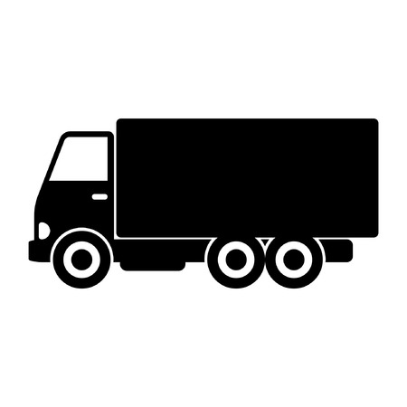 Truck icon vectorのイラスト素材