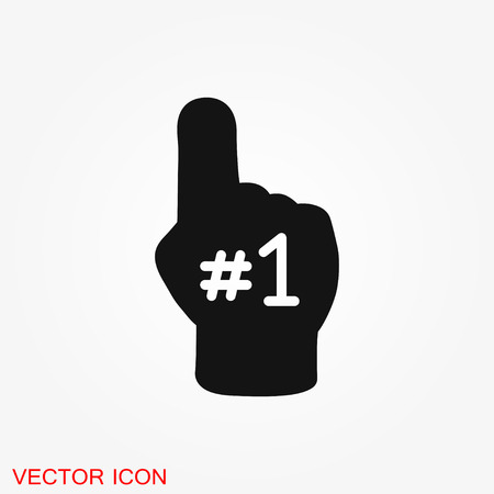 Champion vector icon, flat design for web or mobile appのイラスト素材