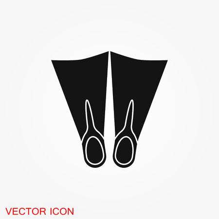 Diving icon, water sport vector sign, symbol for designのイラスト素材