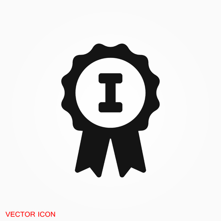 Medal icon, Medal symbol for your web siteのイラスト素材