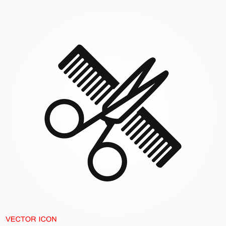 Barber icon vector sign symbol for designのイラスト素材