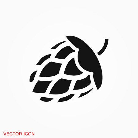 Hop icon logo, vector sign symbol for designのイラスト素材