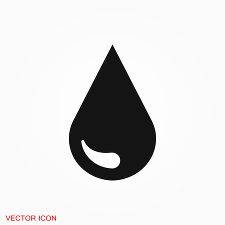 Quill ink icon logo, vector sign symbol for designのイラスト素材