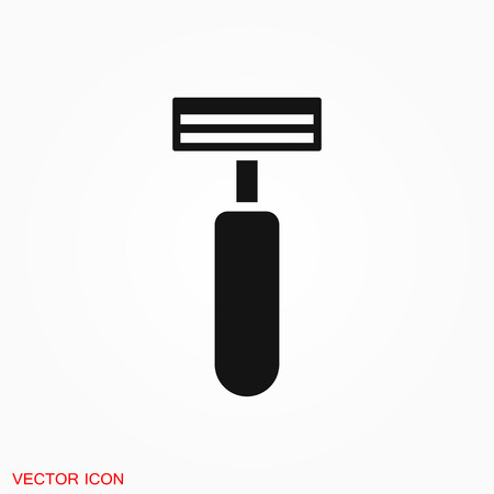 Razor icon vector sign symbolのイラスト素材