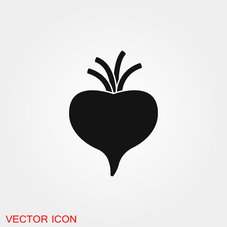 Vegetables Icon vector sign symbolのイラスト素材