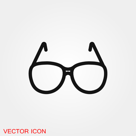 Sunglasses Icon vector sign symbolのイラスト素材