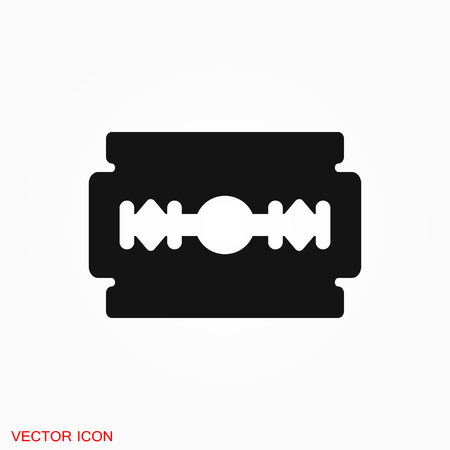 Razor icon vector sign symbolのイラスト素材