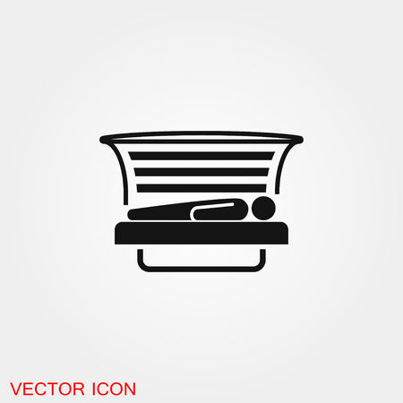 Solarium icon vector sign symbolのイラスト素材