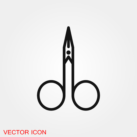 Scissors icon vector sign symbolのイラスト素材