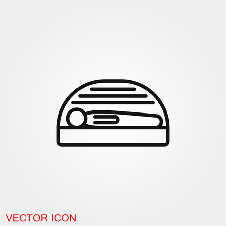 Solarium icon vector sign symbolのイラスト素材