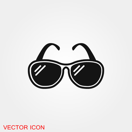 Sunglasses Icon vector sign symbolのイラスト素材