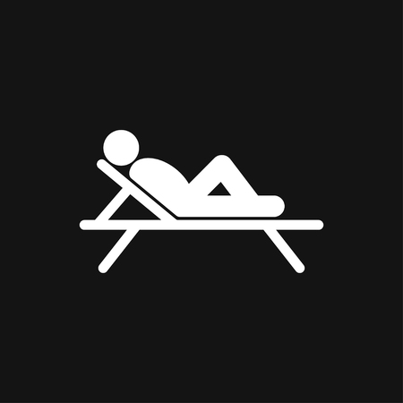 Relax icon vector sign symbolのイラスト素材