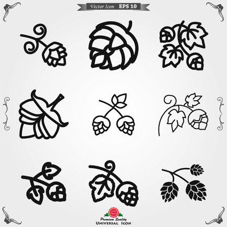 Hop icon logo, vector sign symbol for designのイラスト素材