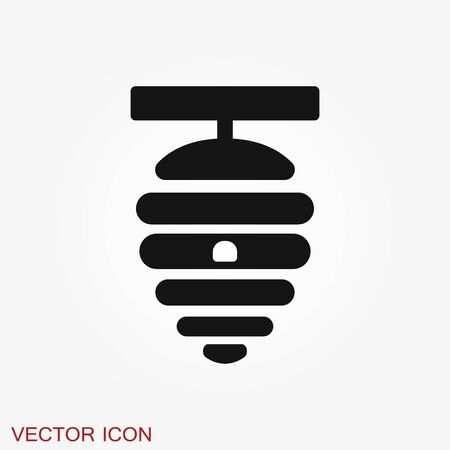 beehive vector icon. beehive sign on white background. beehive icon for web and appのイラスト素材