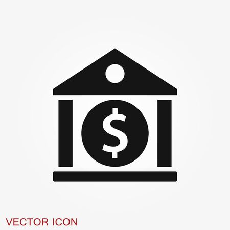 Bank icon design template. Vector EPS 10のイラスト素材