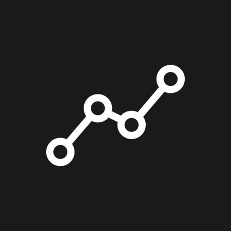 Diagram and graphs vector icons for design.のイラスト素材