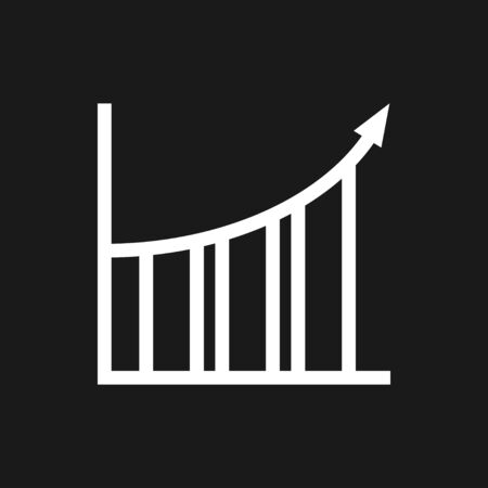Diagram and graphs vector icons for design.のイラスト素材