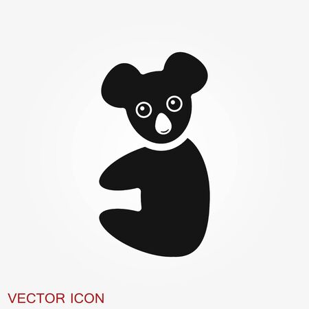 Koala iconのイラスト素材