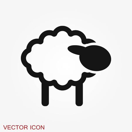 Lamb icon.のイラスト素材