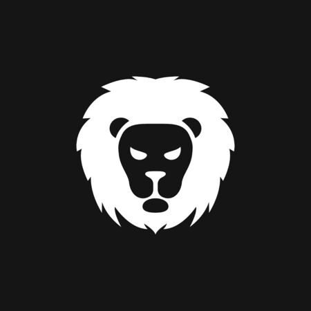 Abstract lion vector  icon concept. Key ideas is business, designのイラスト素材
