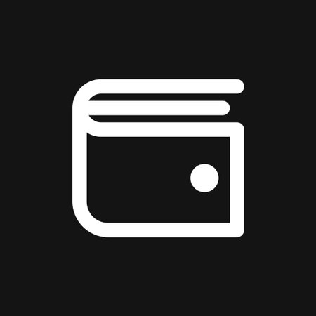 Purse vector icon. Wallet symbol for your web site design