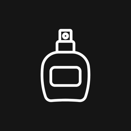 icon. Vector isolated silhouette, Cosmetics  Bottles Simple shapes were used.のイラスト素材