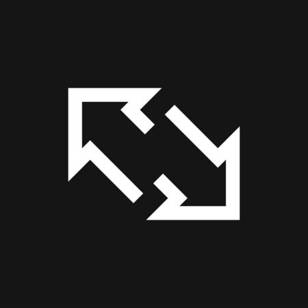 Transfer icon. Money symbol isolated on background.のイラスト素材