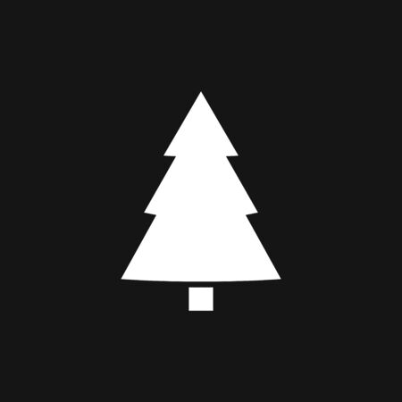 Tree icon, trees symbol isolated on background.のイラスト素材