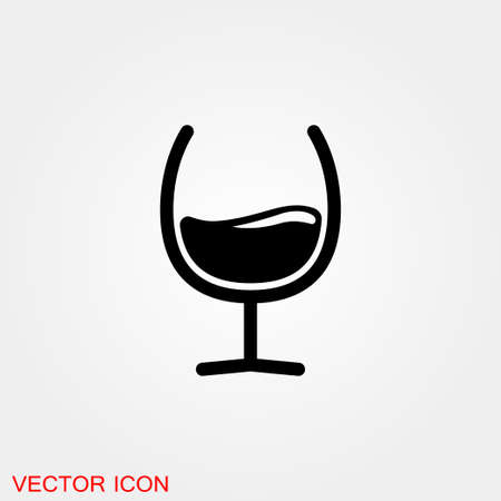 Bar icon. Icons Of Bar Drinks. Black bar drink icons.のイラスト素材