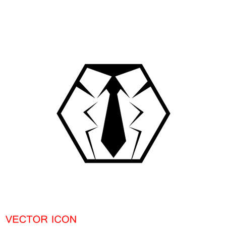 Clothing icon on background. Trousers hanger bag jacketのイラスト素材