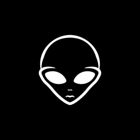 UFO alien saucer - unidentified flying object iconのイラスト素材