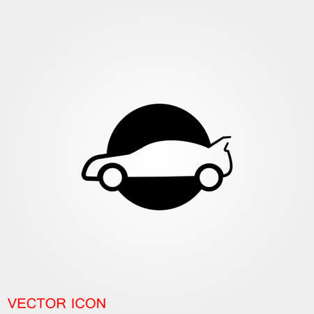 Auto icon. Car icon Vector Illustration, automobile motorのイラスト素材