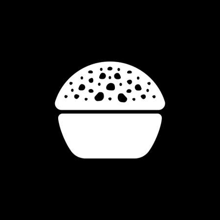 Brigadeiro icon vector. Brazilian sweet brigadierのイラスト素材