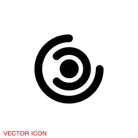 Connection icon, design element. Abstract logo idea for business company. Vectorのイラスト素材