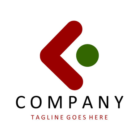 Arrow logo. Abstract shape logo for company nameのイラスト素材