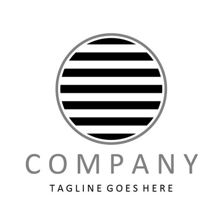 Abstract balance vector logo design template.のイラスト素材