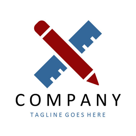 logo design brand designer - stock logoのイラスト素材